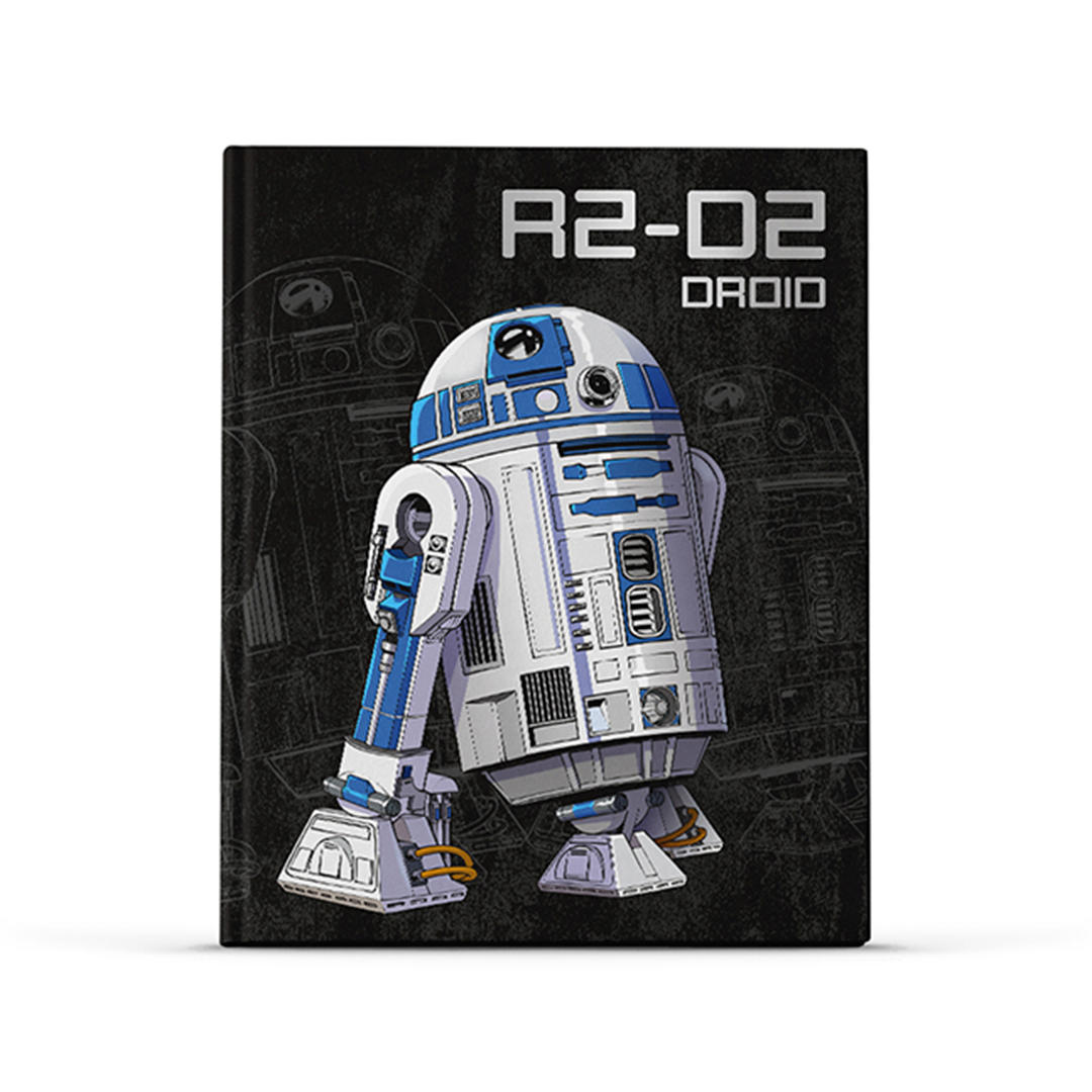 CUADERNO MOOVING T. DURA 19,5 X 24 X 48 HJS. RAYADO STAR WARS