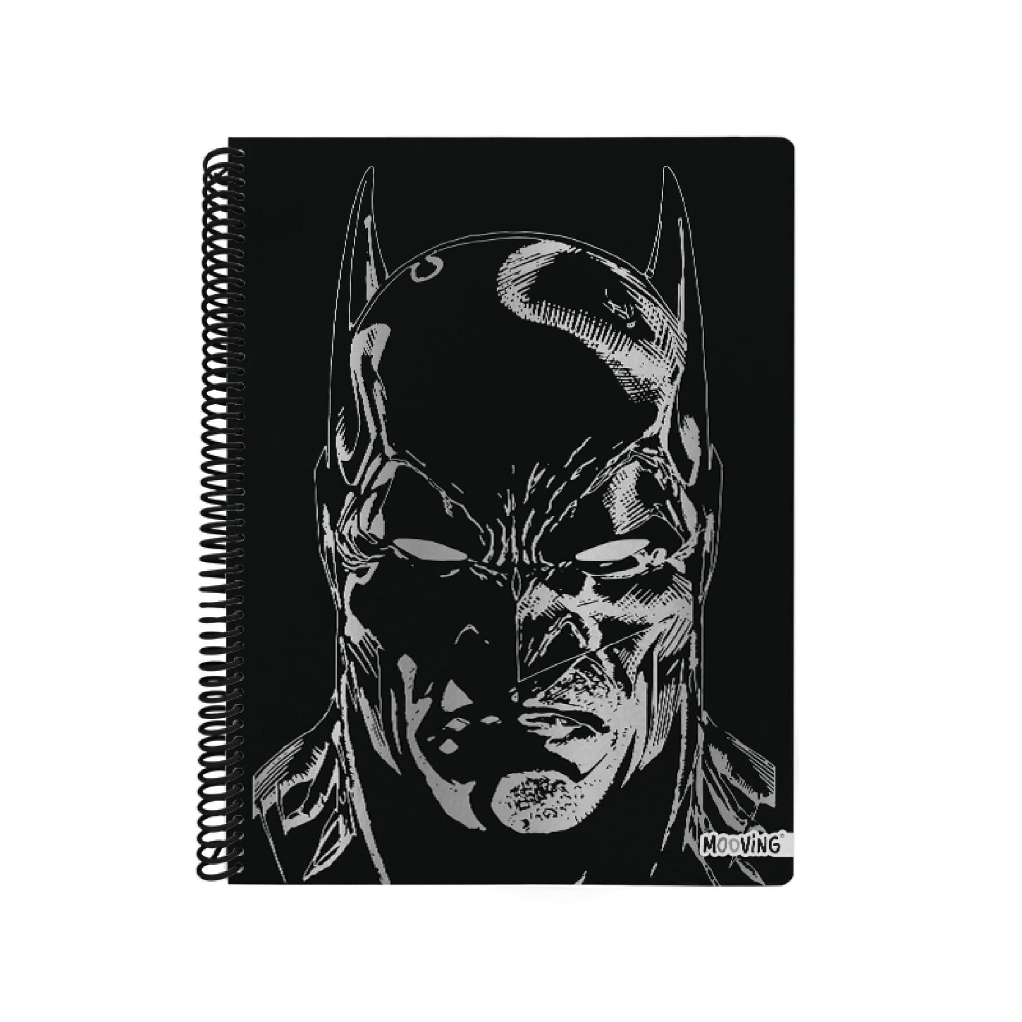 CUADERNO MOOVING 29/7 T. FLEX. X 80 HJS. RAYADO DC COMICS