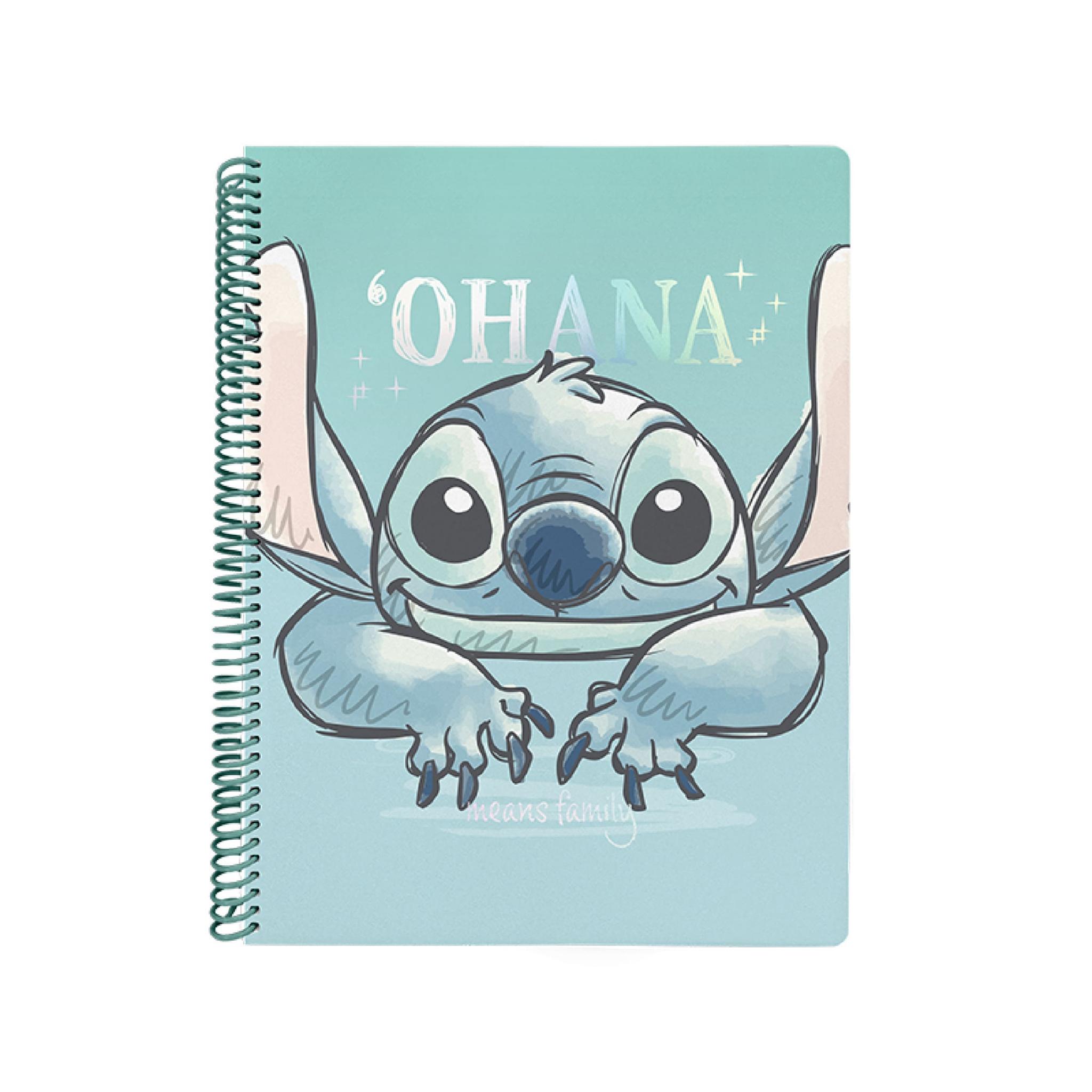 CUADERNO MOOVING 29/7 T. FLEX. X 80 HJS. RAYADO STITCH