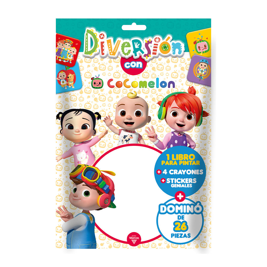 SET VERTICE DIVERSION CON COCOMELON (5729)