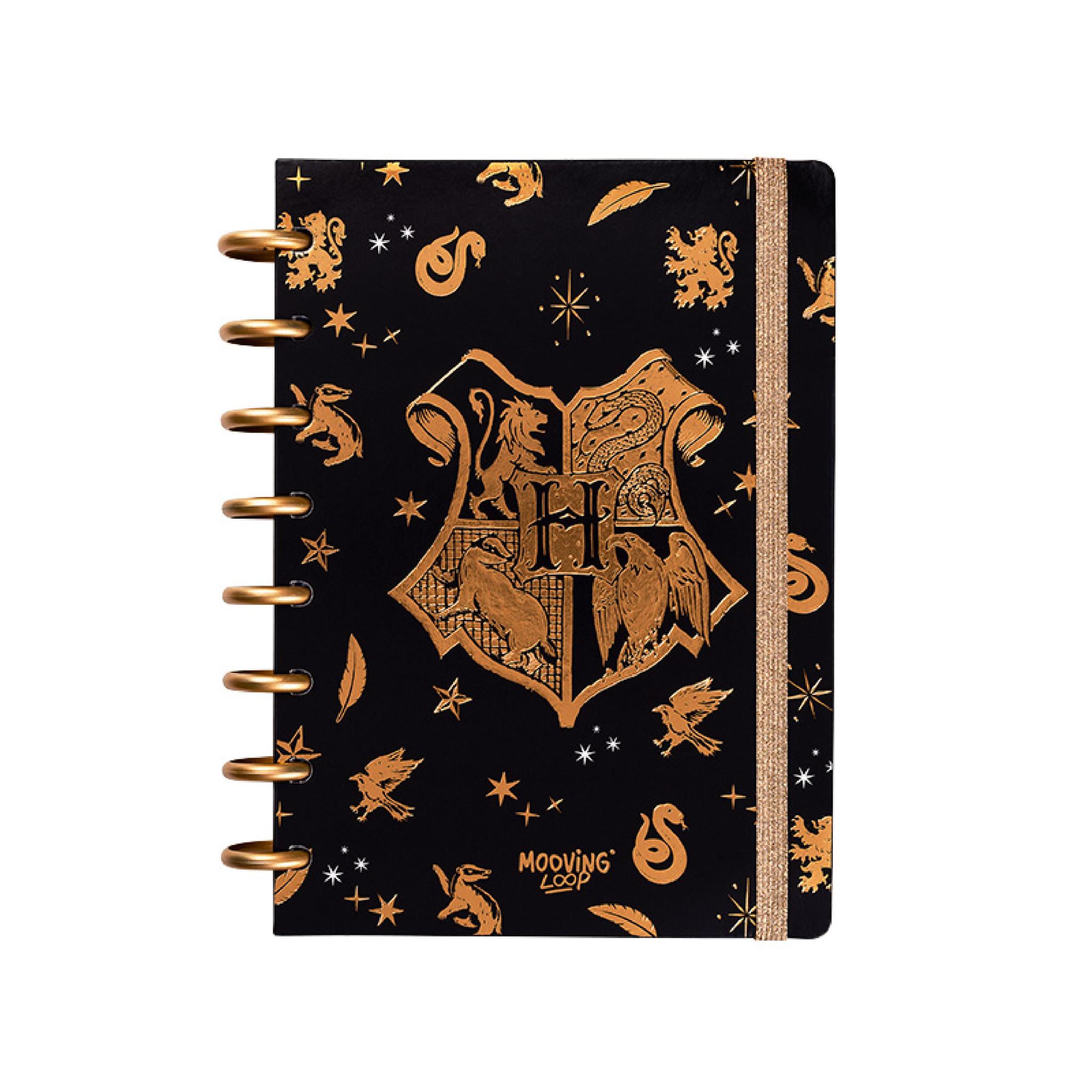 CUADERNO MOOVING LOOPS HARRY POTTER A5 X 80 HJS RAYADO (1721222)