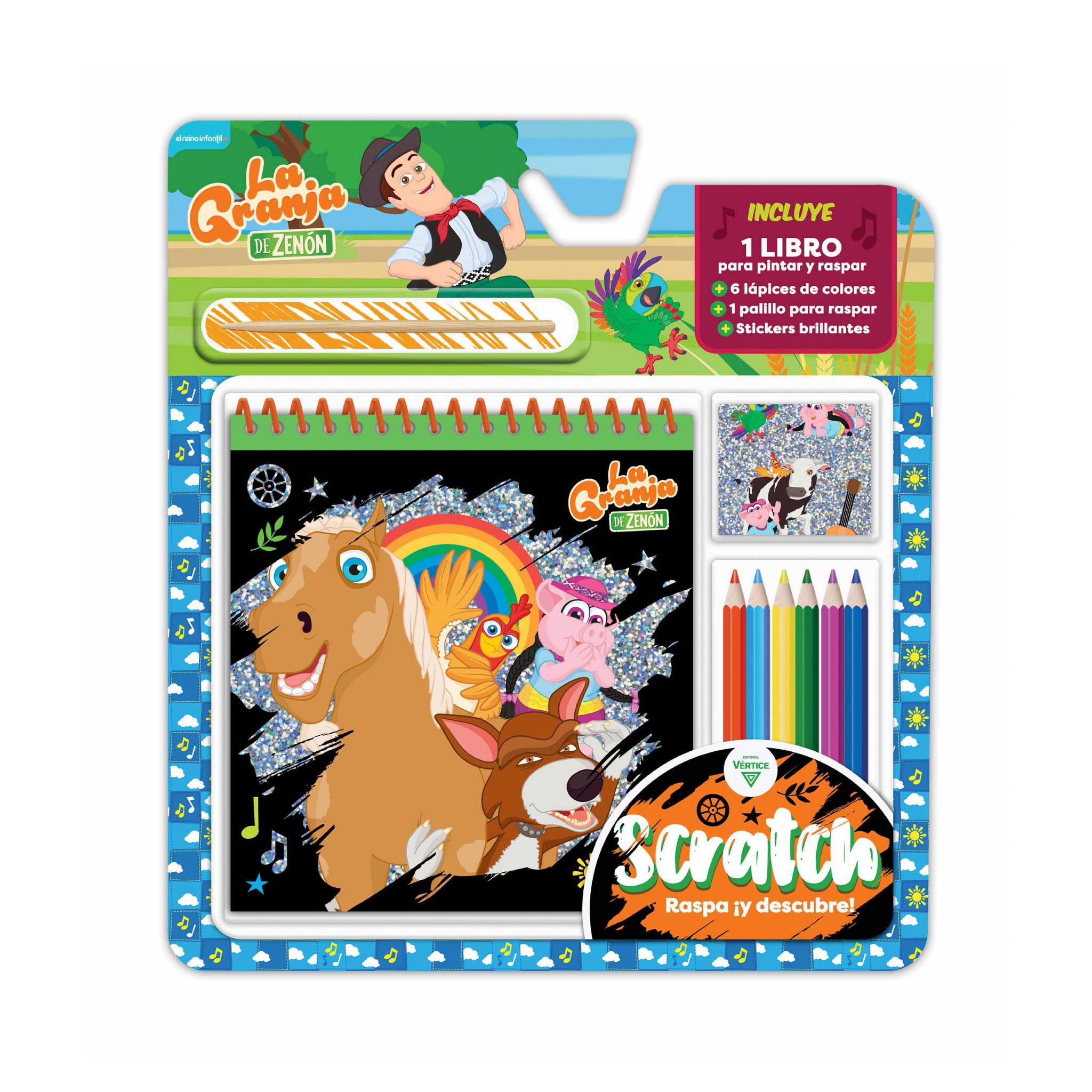 SET VERTICE SCRATCH LA GRANJA DE ZENON (5935)