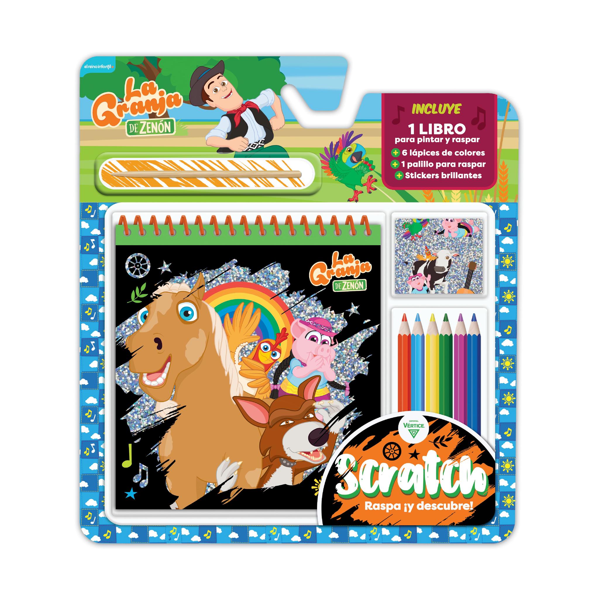 SET VERTICE SCRATCH LA GRANJA DE ZENON (5935)