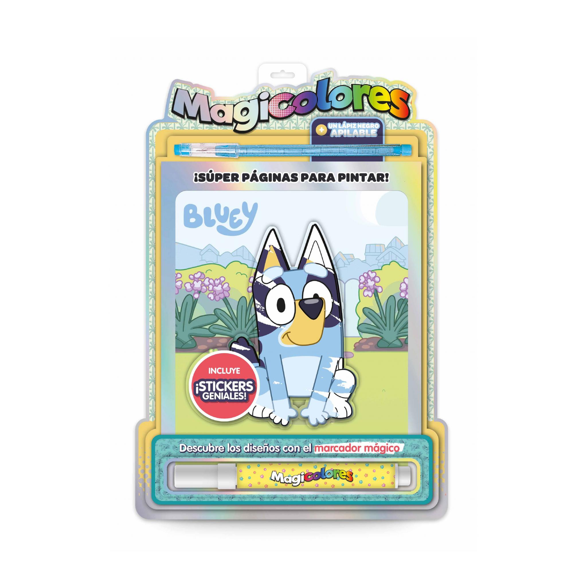 SET VERTICE MAGICOLORES C/MARCADOR MAGICO BLUEY (5974)