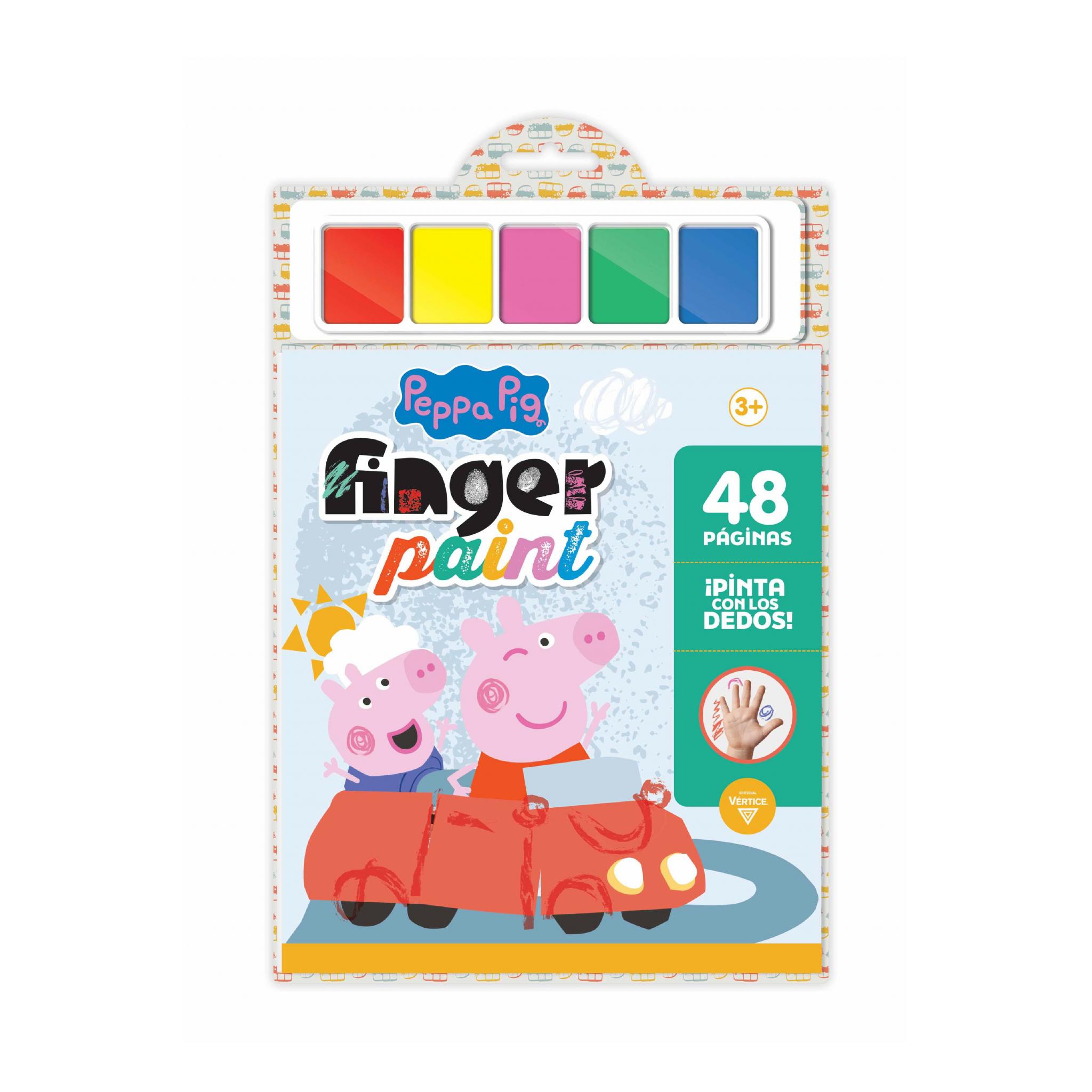 SET VERTICE FINGER PAINT PEPPA PIG (5981)