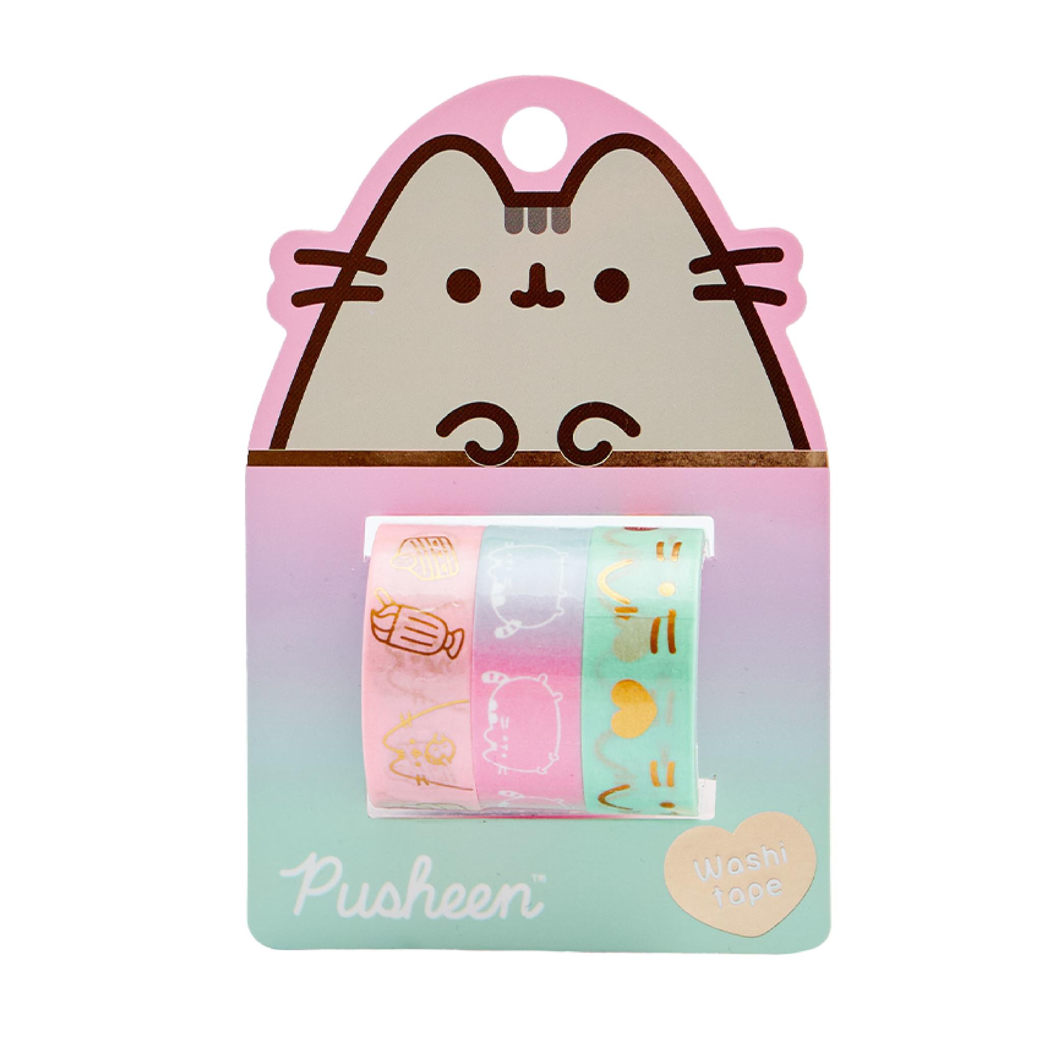 CINTA ADHESIVA MOOVING PUSHEEN 15 MM 3 MTS. X 3 U. (2072110102)