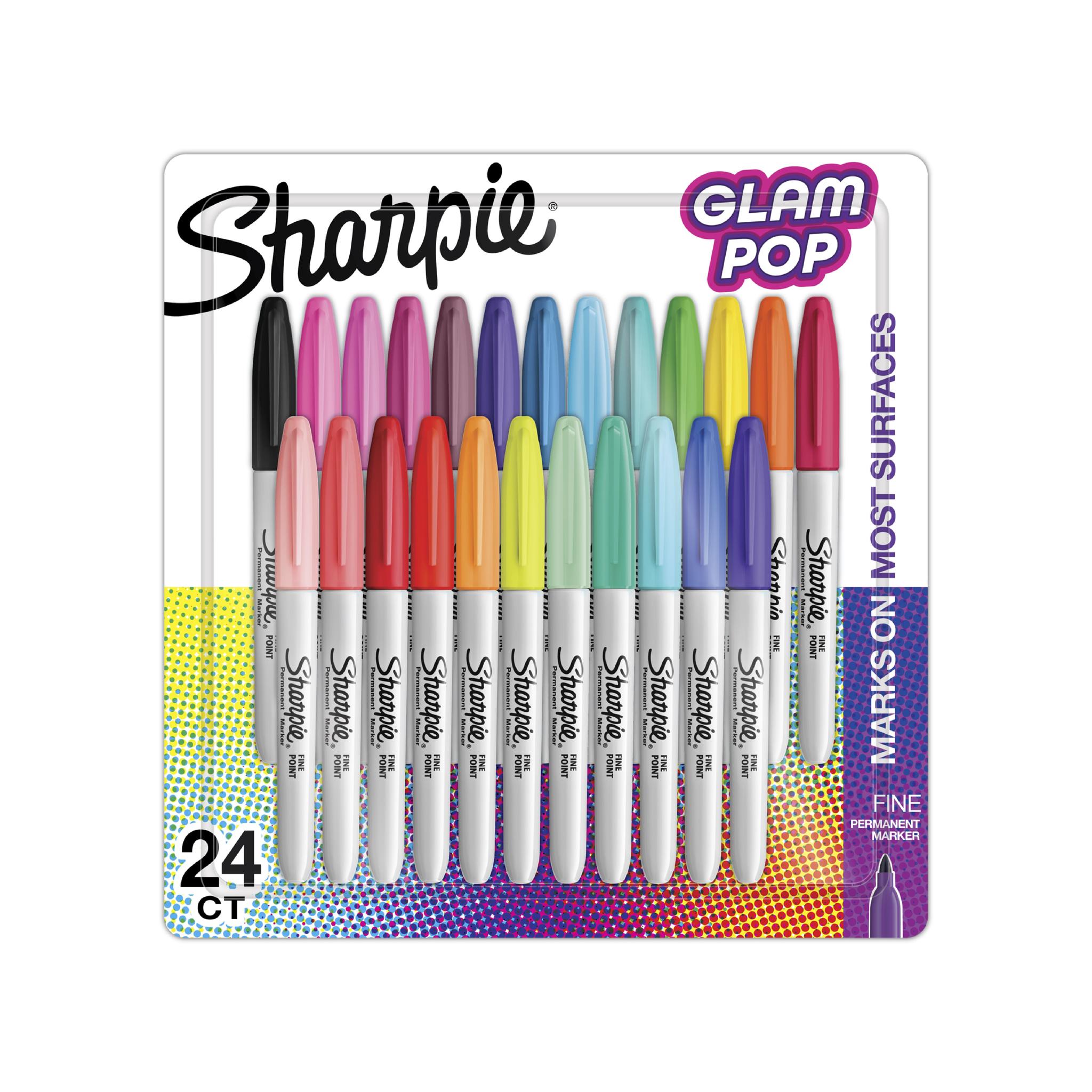 MARCADOR SHARPIE GLAM POP BLISTER X 24 COLORES (2185229)