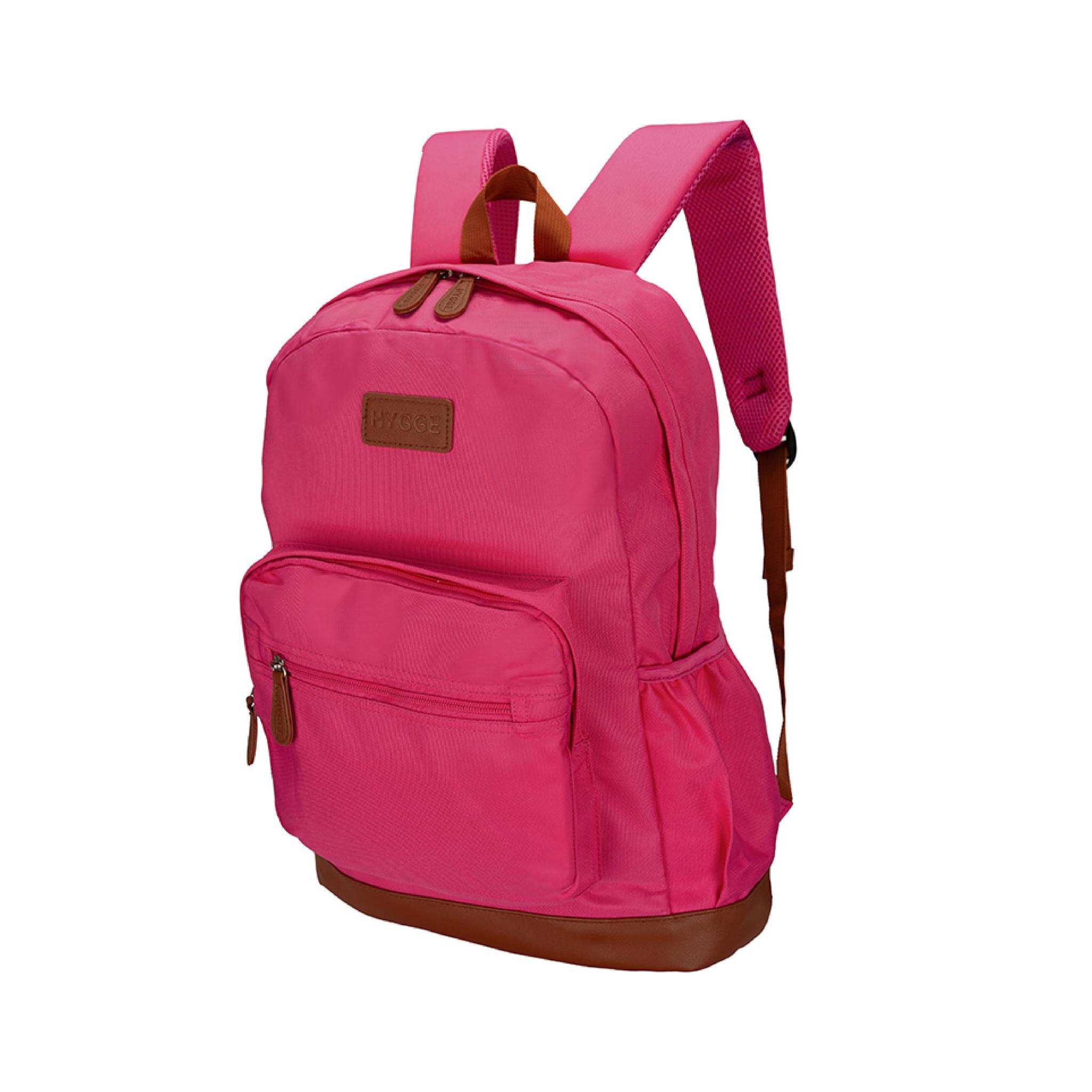 MOCHILA HYGGE C/PORTA NOTEBOOK DOBLE BOLSILLO 18