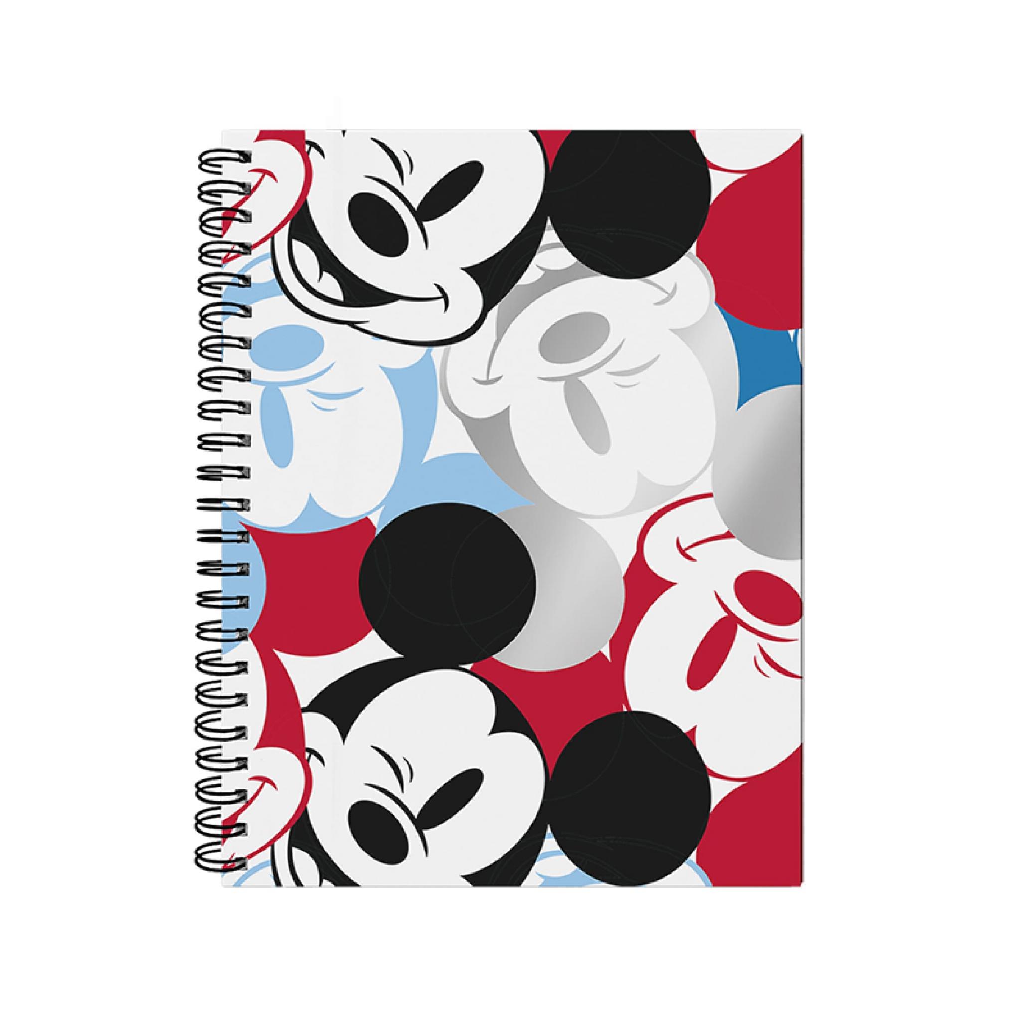 CUADERNO MOOVING 29/7 T. DURA X  96 HJS RAYADO MICKEY MOUSE