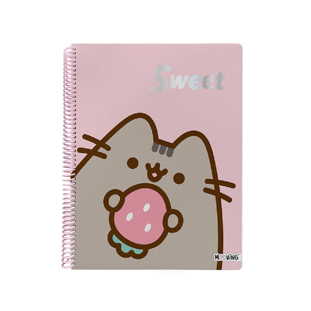 CUADERNO MOOVING 29/7 T. FLEX. X 80 HJS. CUADRIC. PUSHEEN