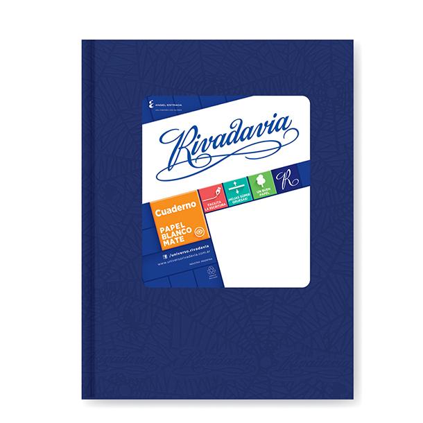 CUADERNO RIVADAVIA ARAÑA T.D. X 50 HJS. CUADRICULADO V/COLORES