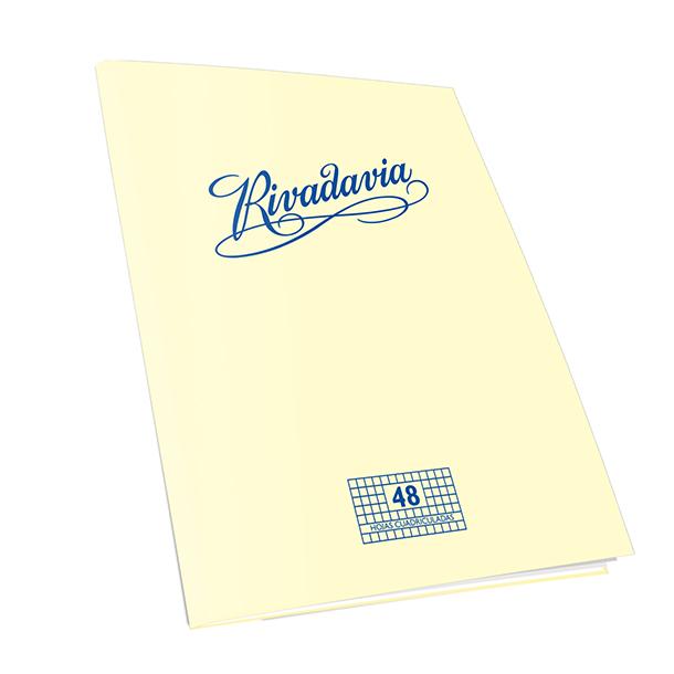 CUADERNO RIVADAVIA T.FLEX. X 48 HJS. CUADRICULADO (342210)