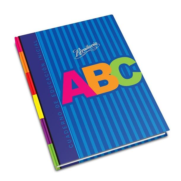 CUADERNO RIVADAVIA ABC EDUCACION INICIAL T.CARTON X 42 HJS. (225024)