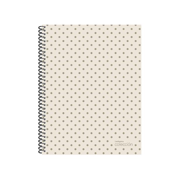 CUADERNO LEDESMA LUNARES METALIZADOS 16/21 T.D. X 84 HJS. LISO