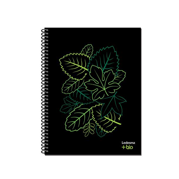 CUADERNO LEDESMA BIO 16/21 X 120 HJS.  RAYADO