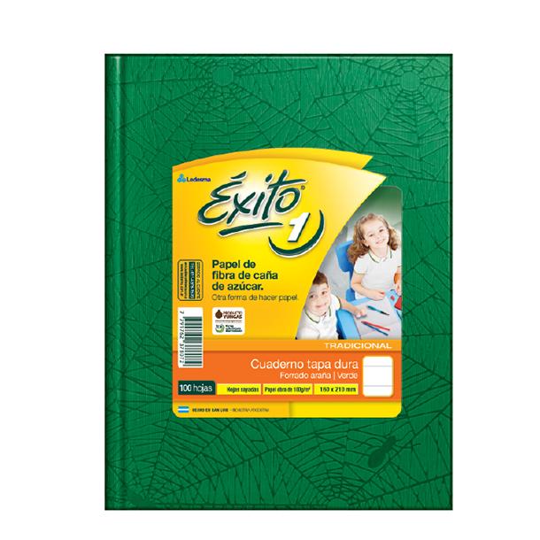 CUADERNO EXITO E1 FORRADO UNIVERSO T.D. X 100 HJS. RAYADO