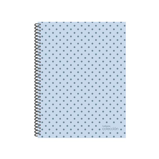 CUADERNO LEDESMA LUNARES METALIZADOS 16/21 T.D.  X 84 HJS. RAYADO