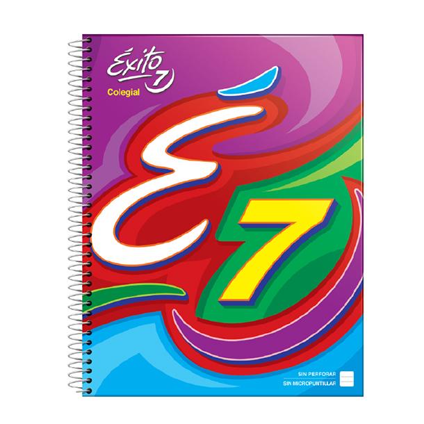 CUADERNO EXITO E7 ECOLOGICO 21/27 COLEGIAL X 60 HJS.RAYADO