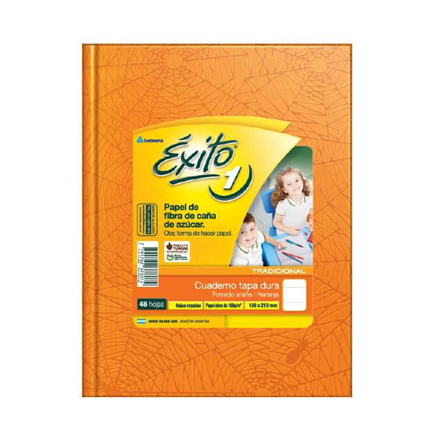 CUADERNO EXITO E1 FORRADO UNIVERSO T.D. X 48 HJS. RAYADO