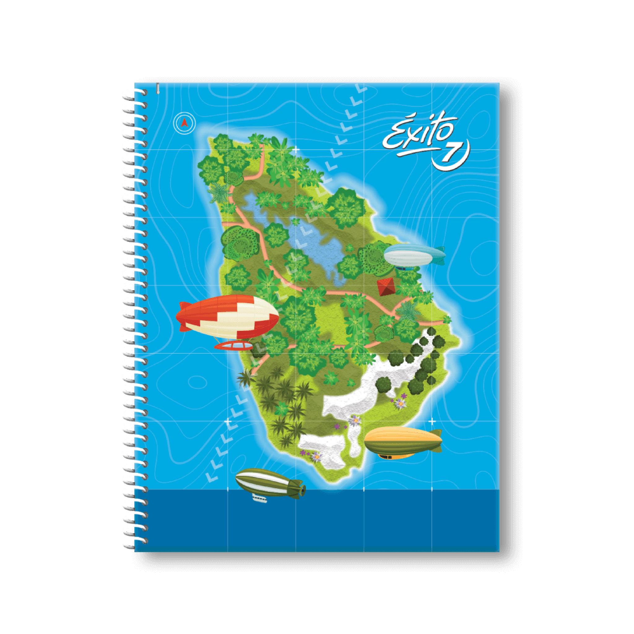 CUADERNO EXITO E7 FANTASIA 21/27 T.D X 60 HJS. RAYADO