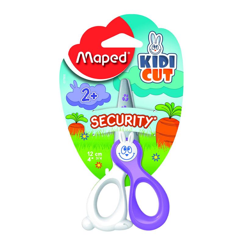 TIJERA ESCOLAR MAPED KIDIKUT DE 13 CM. (BLISTER) (037800)