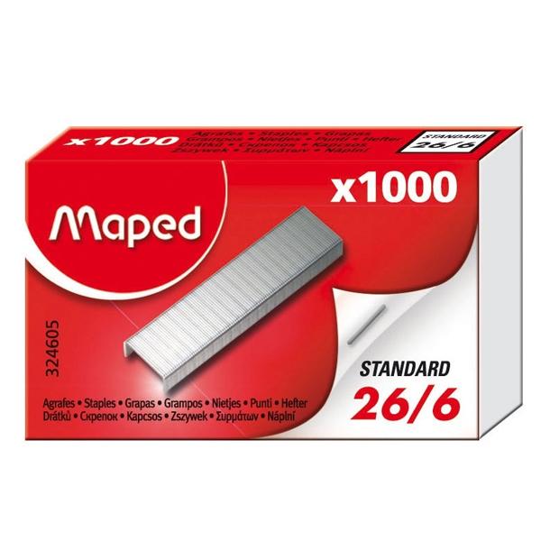 BROCHE MAPED Nº 26/6 X 1000 U. (324605)