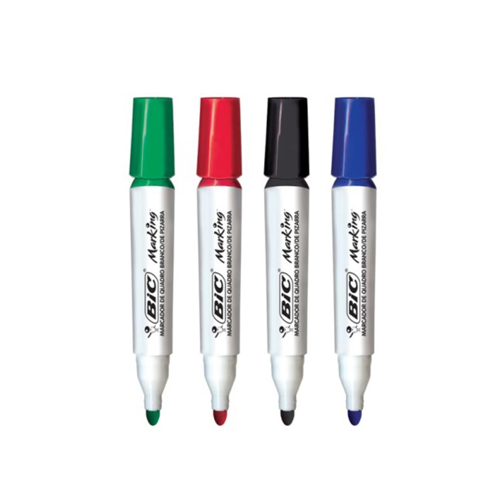 MARCADOR BIC MARKING P/PIZARRA V/COLORES