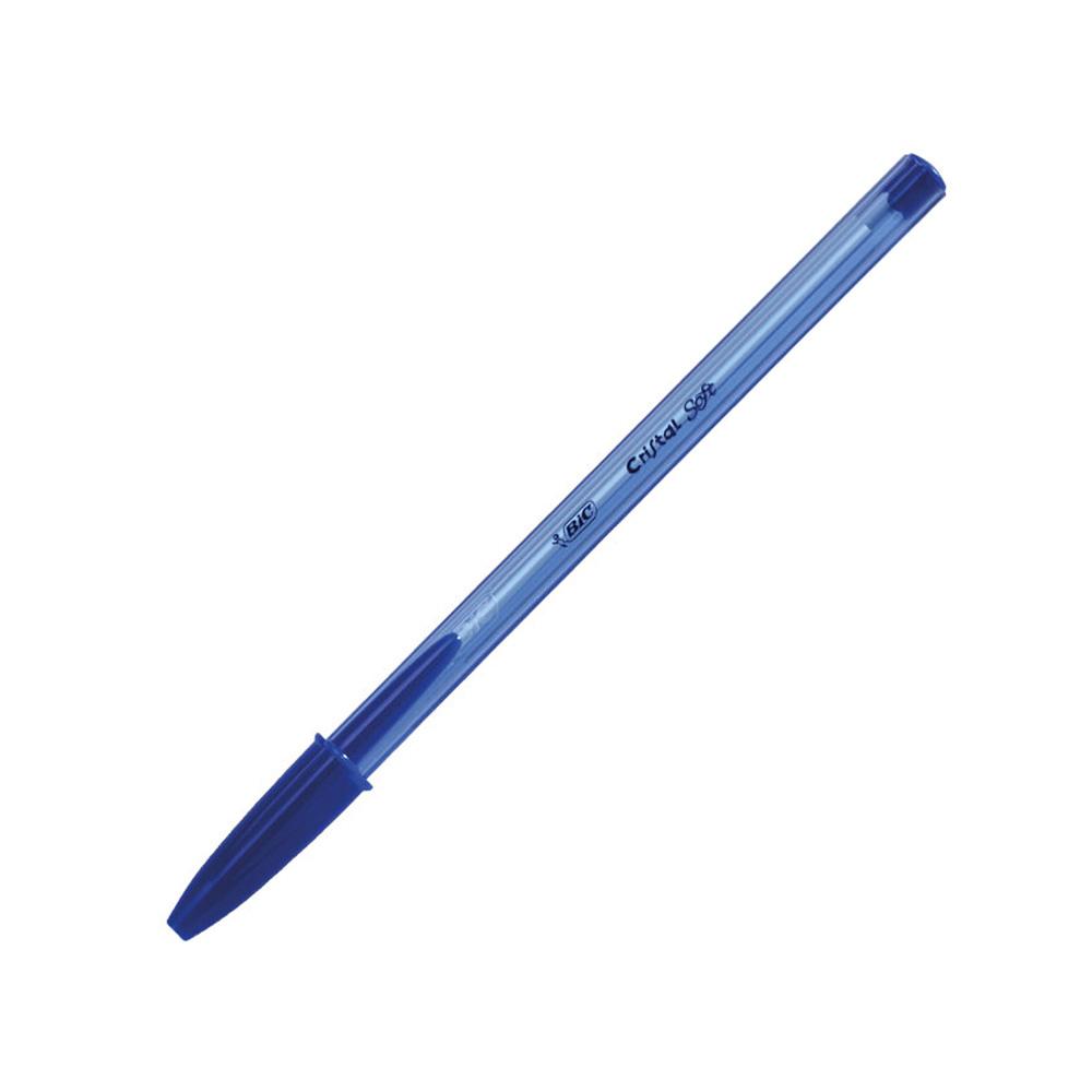 BOLIGRAFO BIC CRISTAL SOFT 1.2 MM. V/COLORES (DESLIZA MAS)