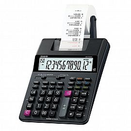 CALCULADORA CASIO DE ESCRITORIO HR-100 RC-BK 12 DIGITOS