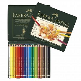 LAPICES POLYCHROMOS FABER CASTELL X 24 LATA (110024)