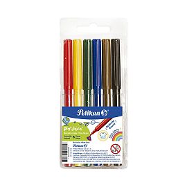 MARCADOR PELIKAN PINTALOCO X  6 COLORES