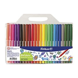 MARCADOR PELIKAN PINTALOCO X 24 COLORES