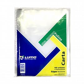 FOLIO LUMA CARTA PESADO X 100 UNID .