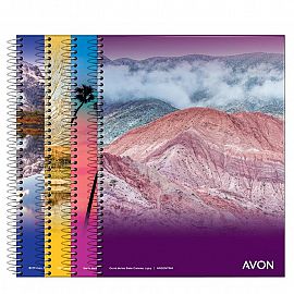 CUADERNO AVON 29/7 X 84 HJS. CUADRICULADO