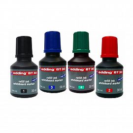 TINTA P/MARCADOR PIZARRA EDDING E-BT30 X 30 ML. V/COLORES