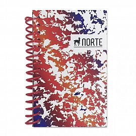 LIBRETA NORTE 4020 C/ESPIRAL (10.5 X 6.6 CM)