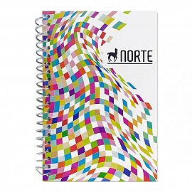 LIBRETA NORTE 4040 C/ESPIRAL  (14 X 9.5 CM)