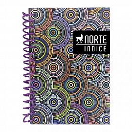 LIBRETA NORTE 4030 C/ESPIRAL E INDICE (12 X 8 CM)