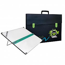 TABLERO P/DIBUJO PIZZINI C/PARALELA DE 60 CM. ATRIL 1 POS. Y PORTATABLERO (7744)