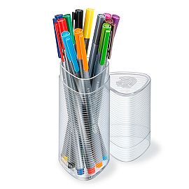 MARCADOR STAEDTLER TRIPLUS 334 TUBO X 12 COLORES