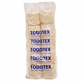 HILO TODOTEX DE ALGODON EN OVILLO MEDIANO X 10 UNID. (40 GRS)