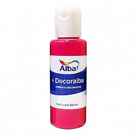 PINTURA ALBA ACRILICA DECORATIVA X 60 ML  V/COLORES