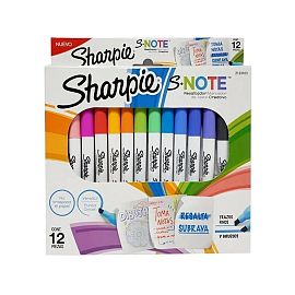 RESALTADOR SHARPIE NOTE PACK X 12 COLORES (2133103)