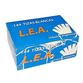 TIZA LEA BLANCA X 144 UNIDADES