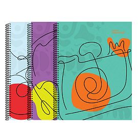 CUADERNO LEDESMA ESSENTIAL MIX 29/7 X 84 HJS. RAYADO