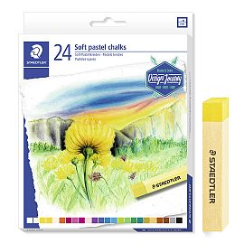 TIZA AL PASTEL STAEDTLER KARAT X 24 COLORES (243024)