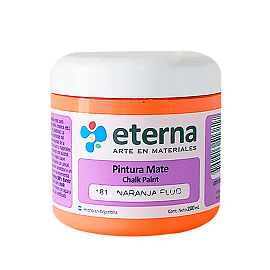 PINTURA ETERNA MATE CHALK PAINT FLUO  X  200 ML V/COLORES