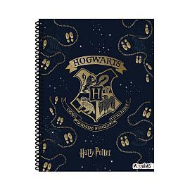 CUADERNO MOOVING 29/7 T. FLEX. X 80 HJS. RAYADO HARRY POTTER