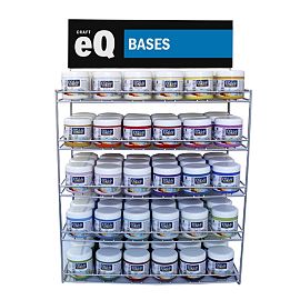 EXHIBIDOR EQ DE BASES ACRILICAS X 200 ML (48 X 70 X 24 CM)