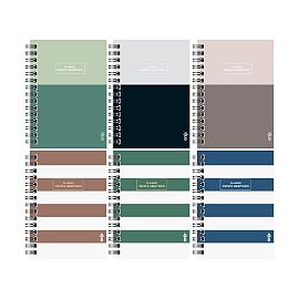 AGENDA ONIX PLANNER S/VISTA C/ESP. 16 X 22 CM (AG26B003)